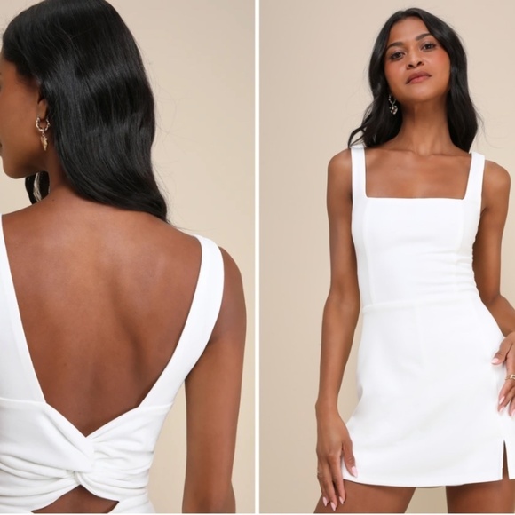 LULUS Bridal Bachelorette Engagement Bridal Shower Sexy Chic Honeymoon Romper - Picture 3 of 6